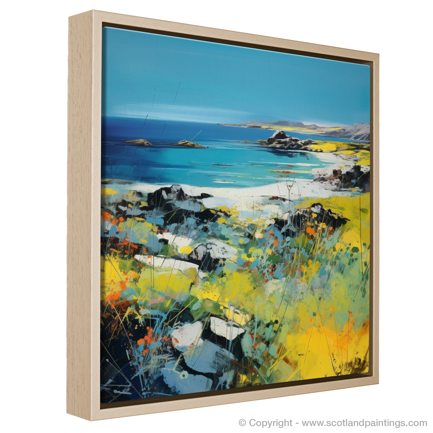 Isle of Colonsay Abstraction: A Scottish Summer Reverie