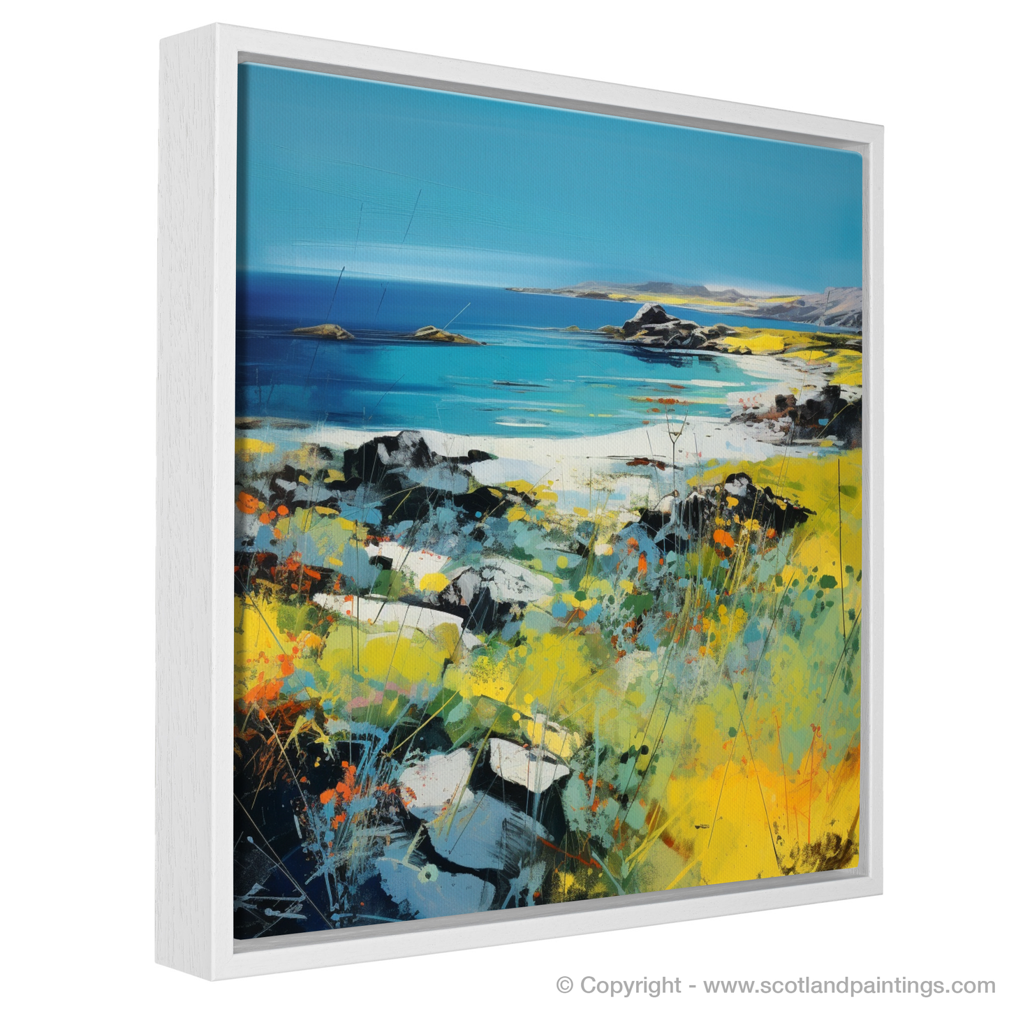 Isle of Colonsay Abstraction: A Scottish Summer Reverie