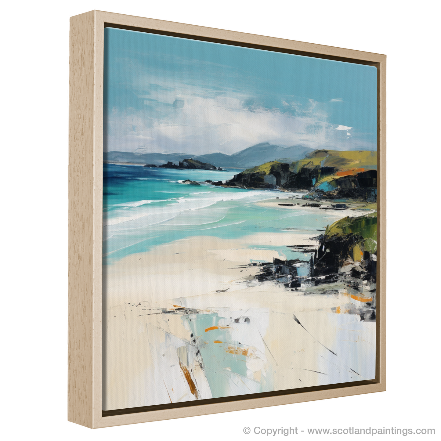 Summer Essence of Durness Beach Abstract