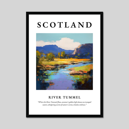 Poster of River Tummel, Scotland.