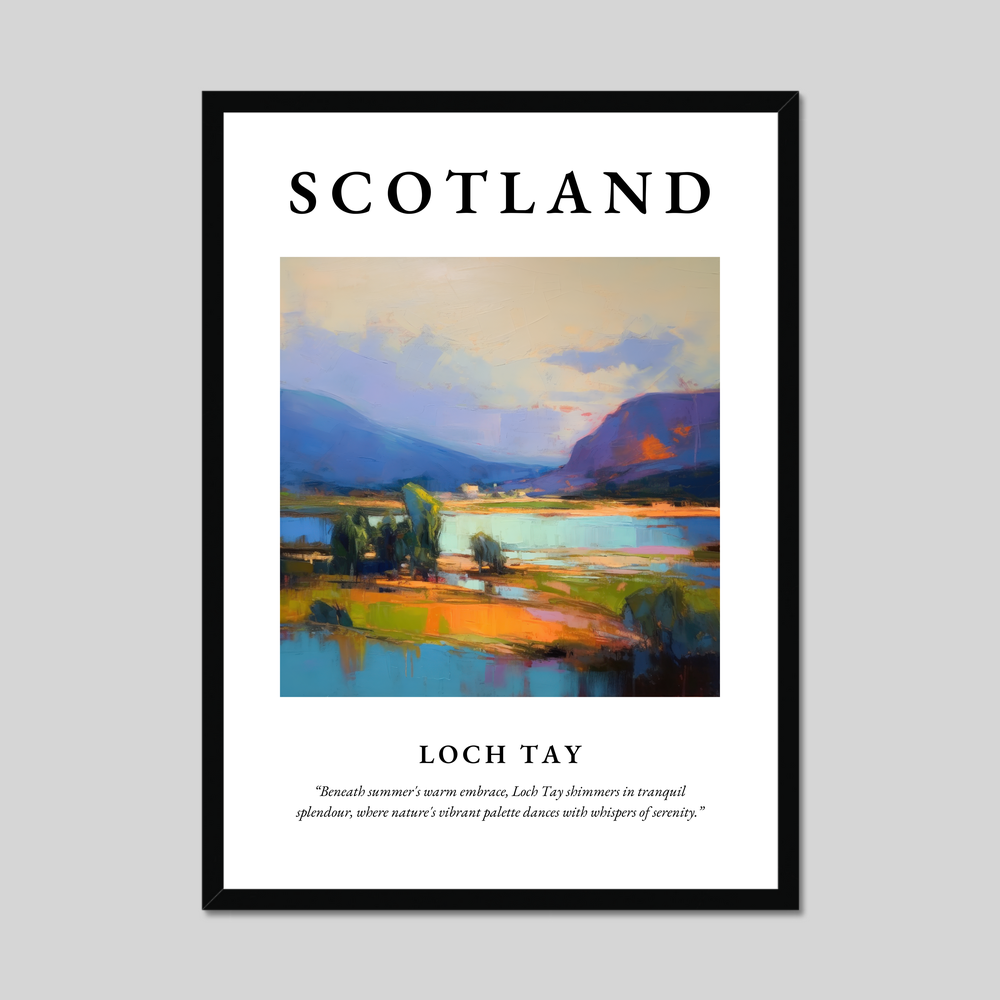 Poster of Loch Tay, Scotland.