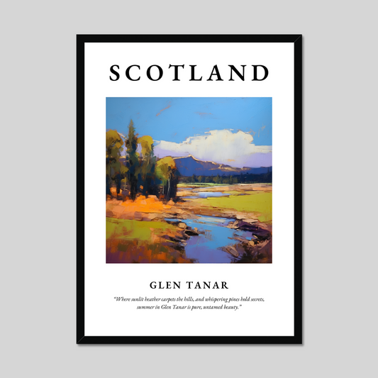 Poster of Glen Tanar, Scotland.