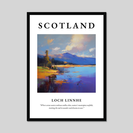 Poster of Loch Linnhe, Scotland.