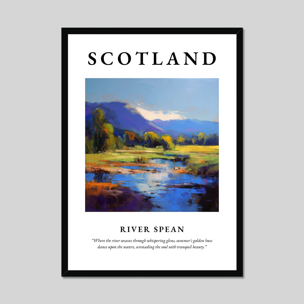 Poster of River Spean, Scotland.