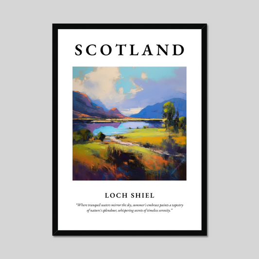 Poster of Loch Shiel, Scotland.