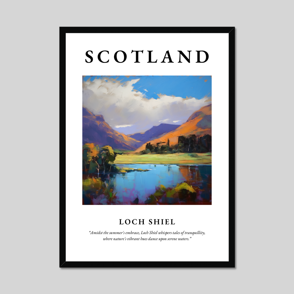 Poster of Loch Shiel, Scotland.