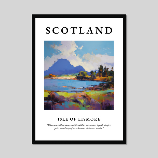 Poster of Isle of Lismore, Scotland.