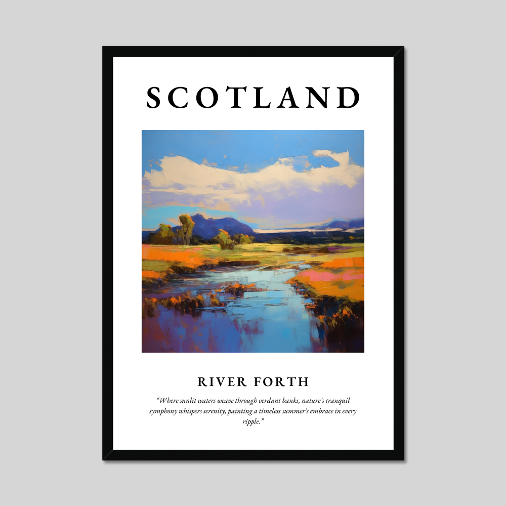 Poster of River Forth, Scotland.