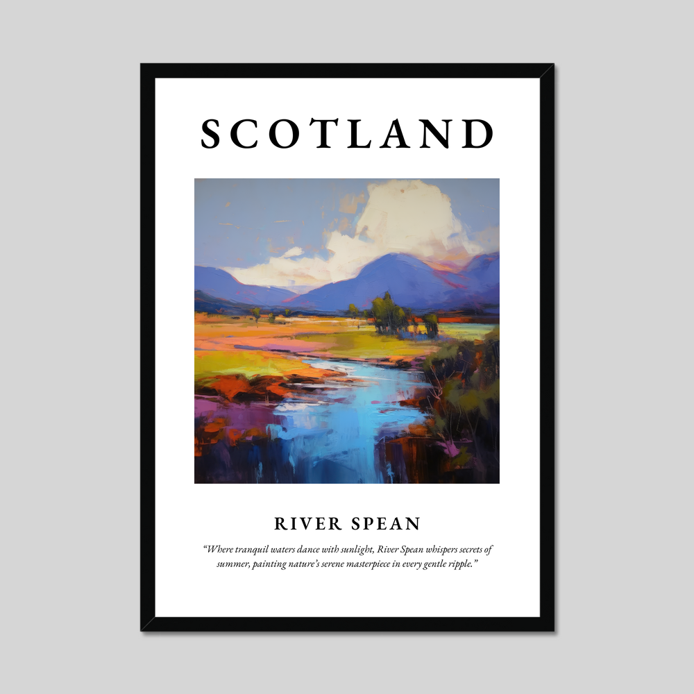 Poster of River Spean, Scotland.