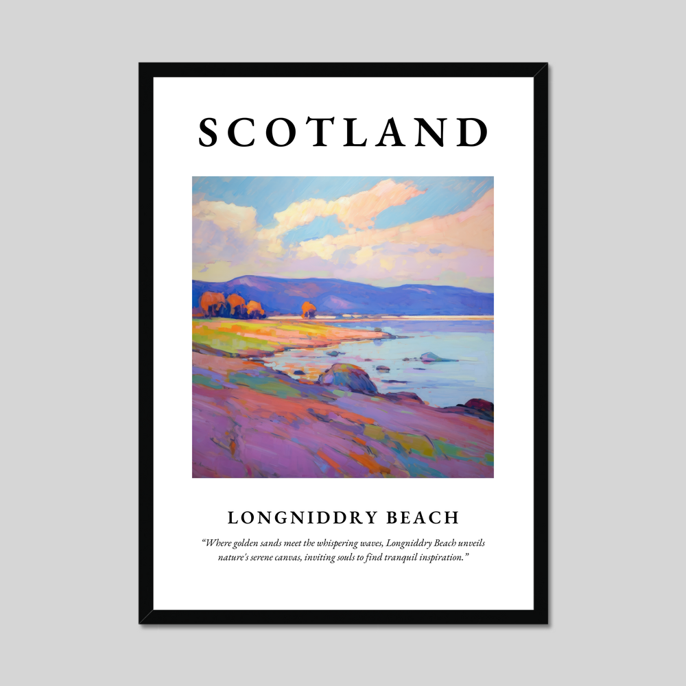 Poster of Longniddry Beach, Scotland.