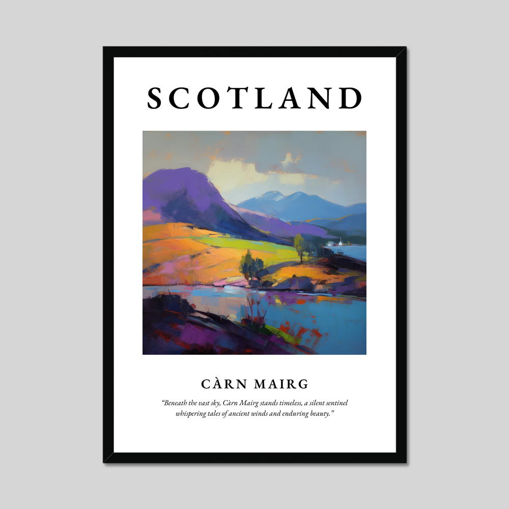 Poster of Càrn Mairg, Scotland.