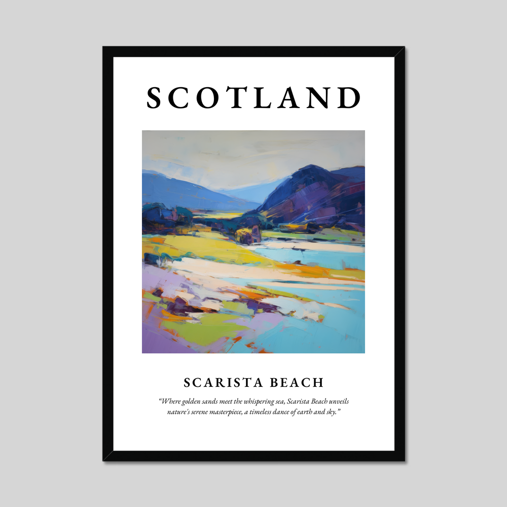 Poster of Scarista Beach, Scotland.