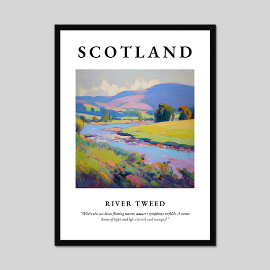 Poster of River Tweed, Scotland.