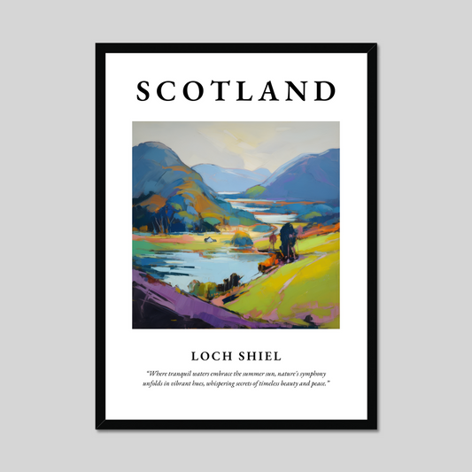 Poster of Loch Shiel, Scotland.