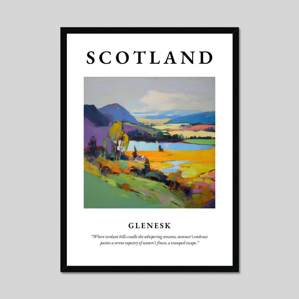 Poster of Glenesk, Scotland.