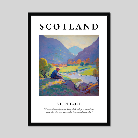 Poster of Glen Doll, Scotland.