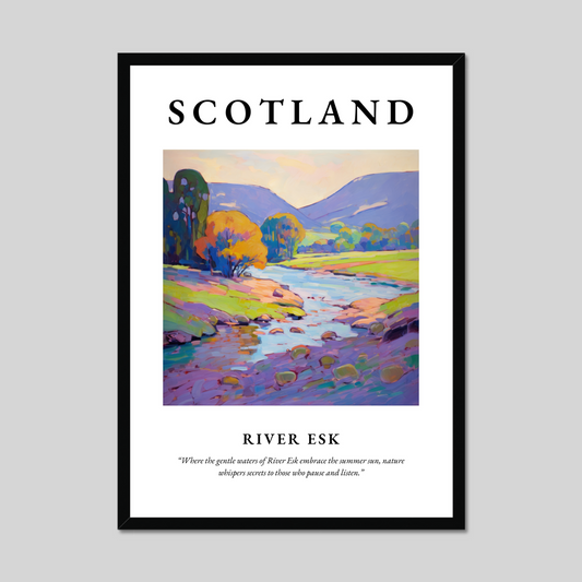 Poster of River Esk, Scotland.