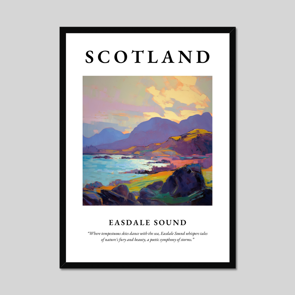 Poster of Easdale Sound, Scotland.