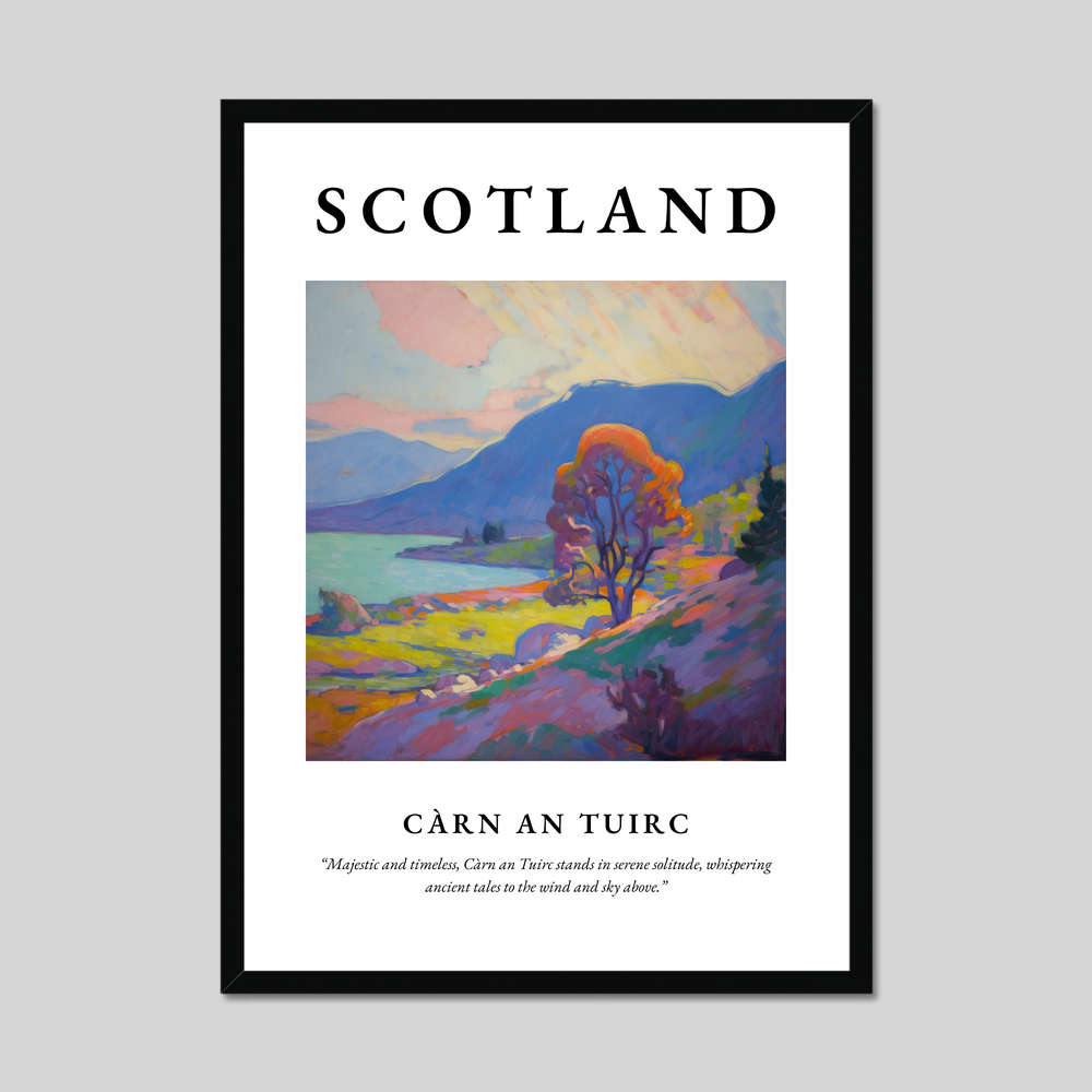 Poster of Càrn an Tuirc, Scotland.