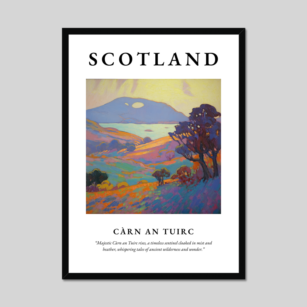 Poster of Càrn an Tuirc, Scotland.