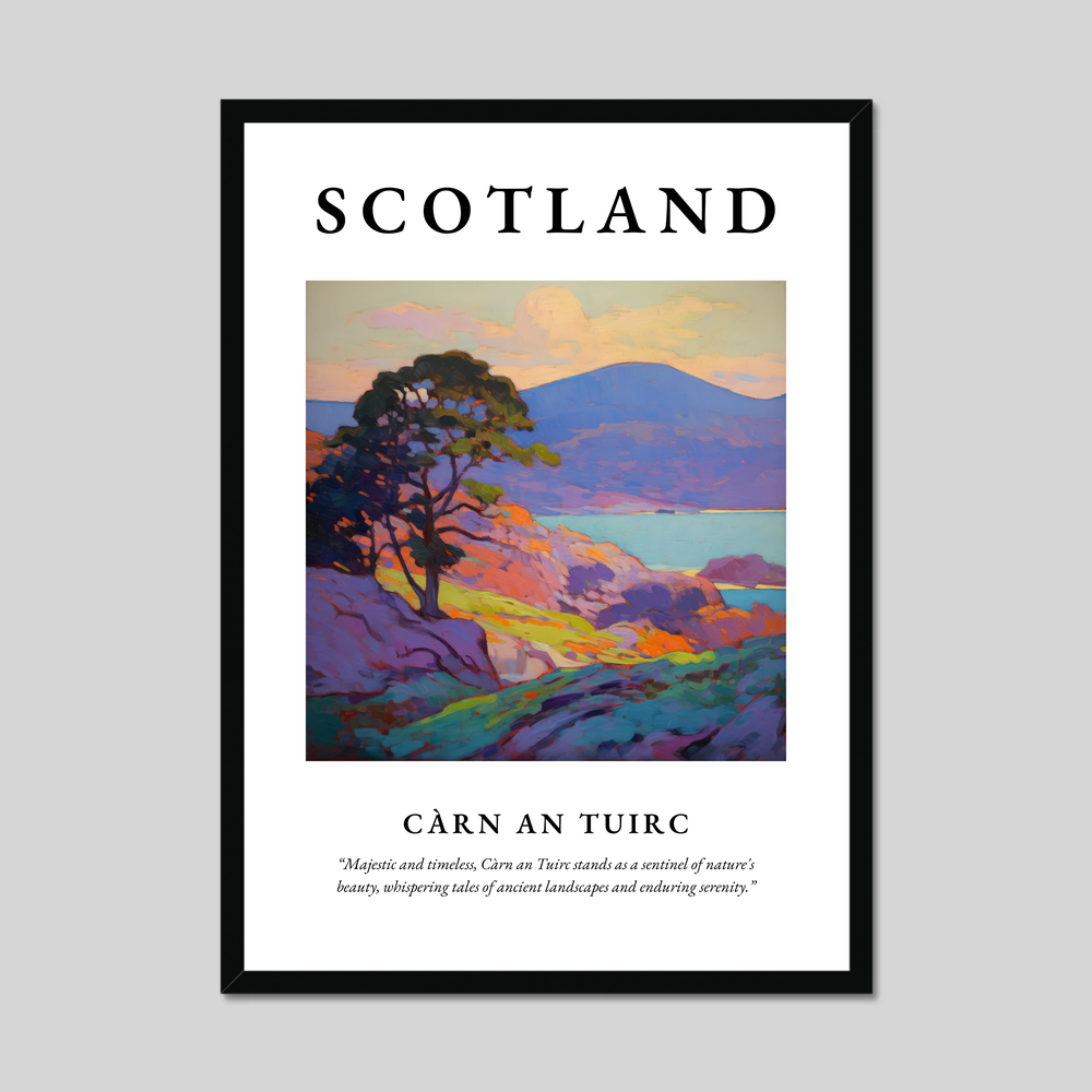 Poster of Càrn an Tuirc, Scotland.