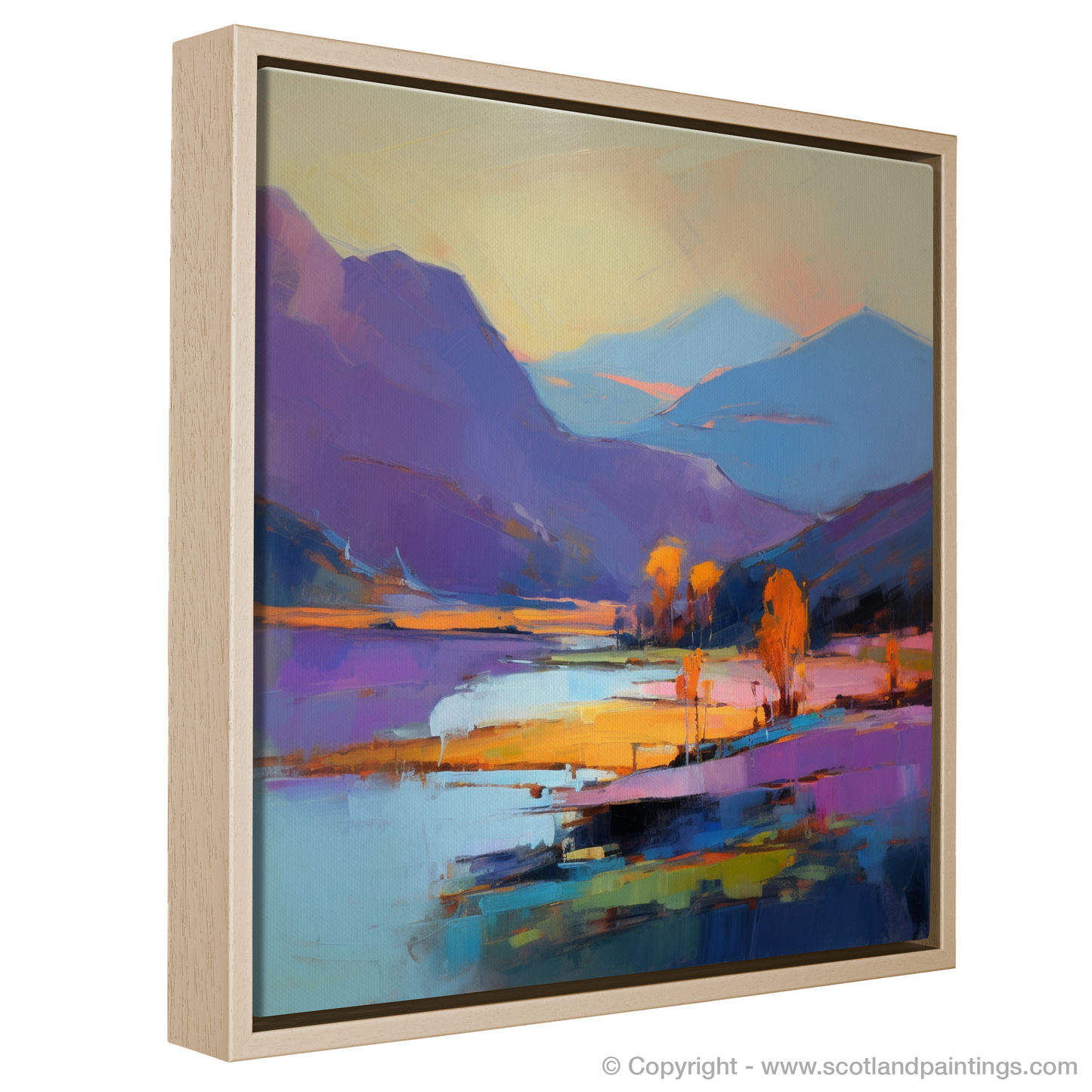 Highland Serenity: An Expressionist Ode to Loch Morar