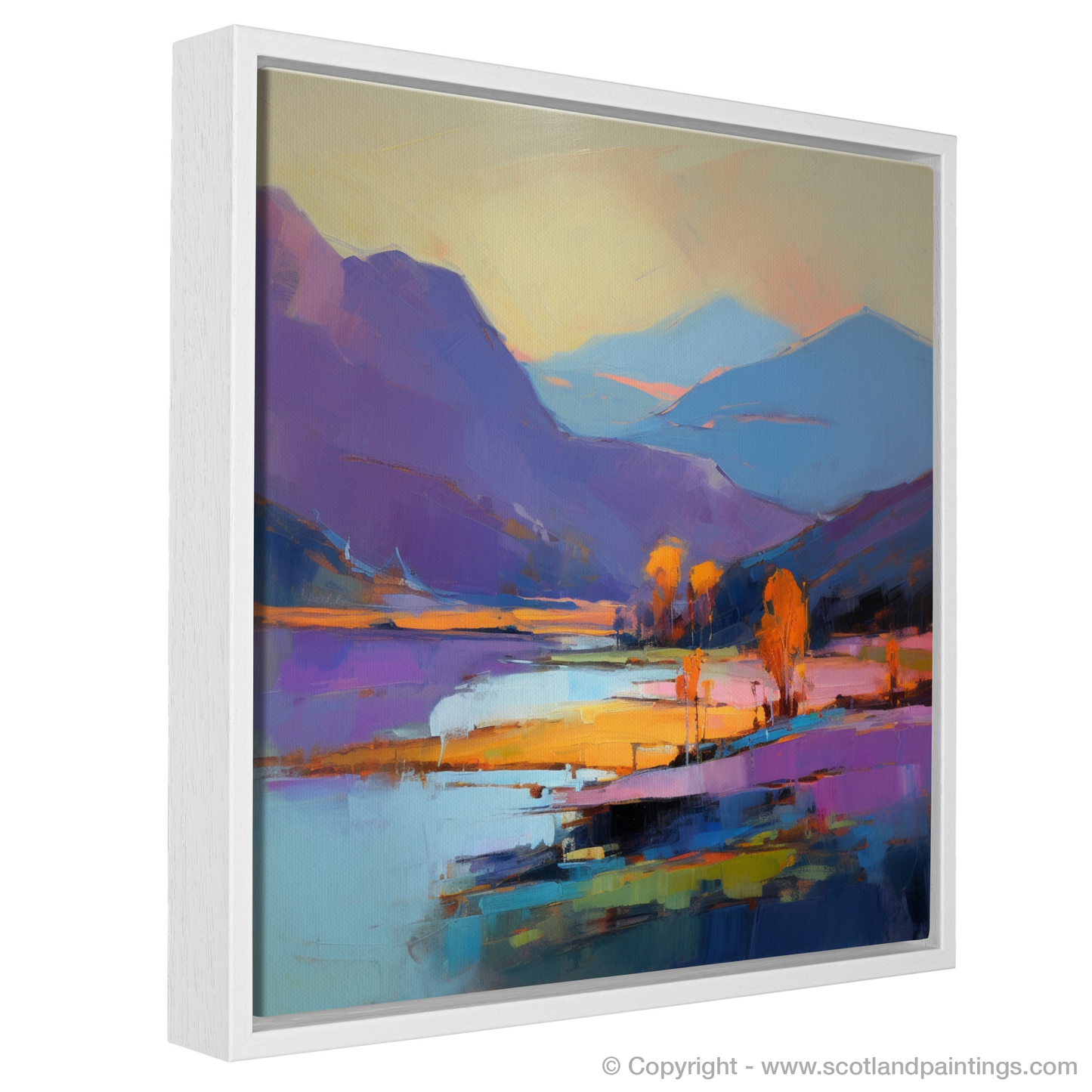 Highland Serenity: An Expressionist Ode to Loch Morar