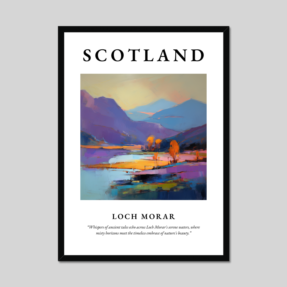 Poster of Loch Morar, Scotland.