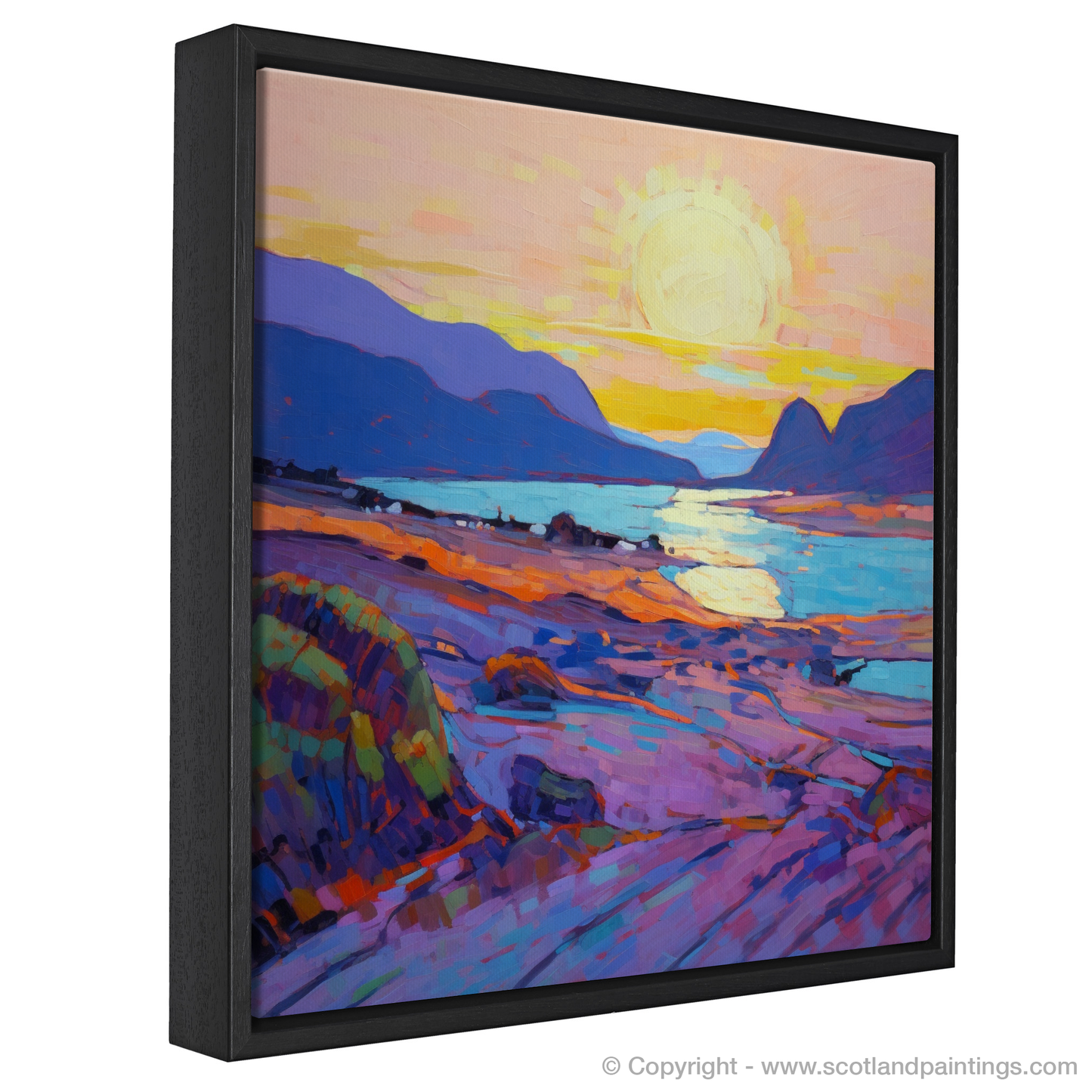 Achmelvich Glow: An Impressionist Sunset