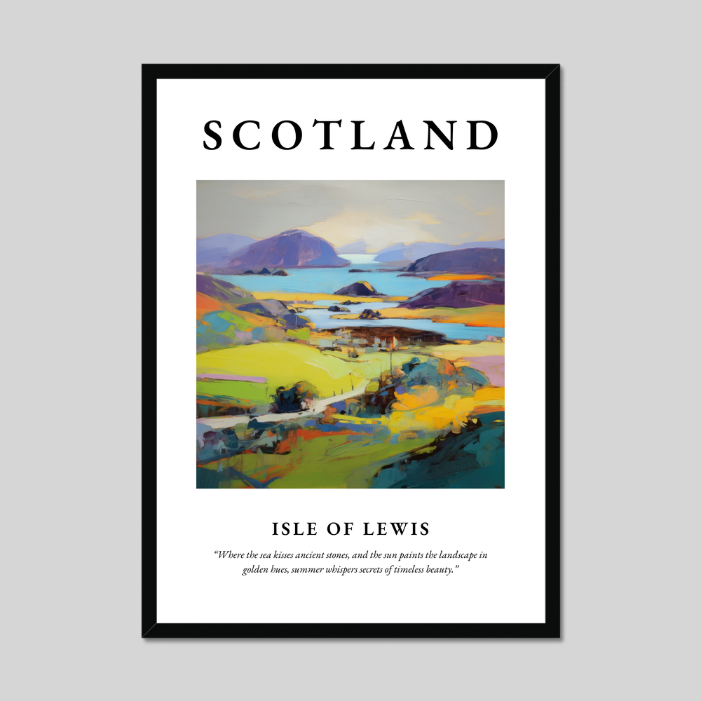 Poster of Isle of Lewis, Scotland.