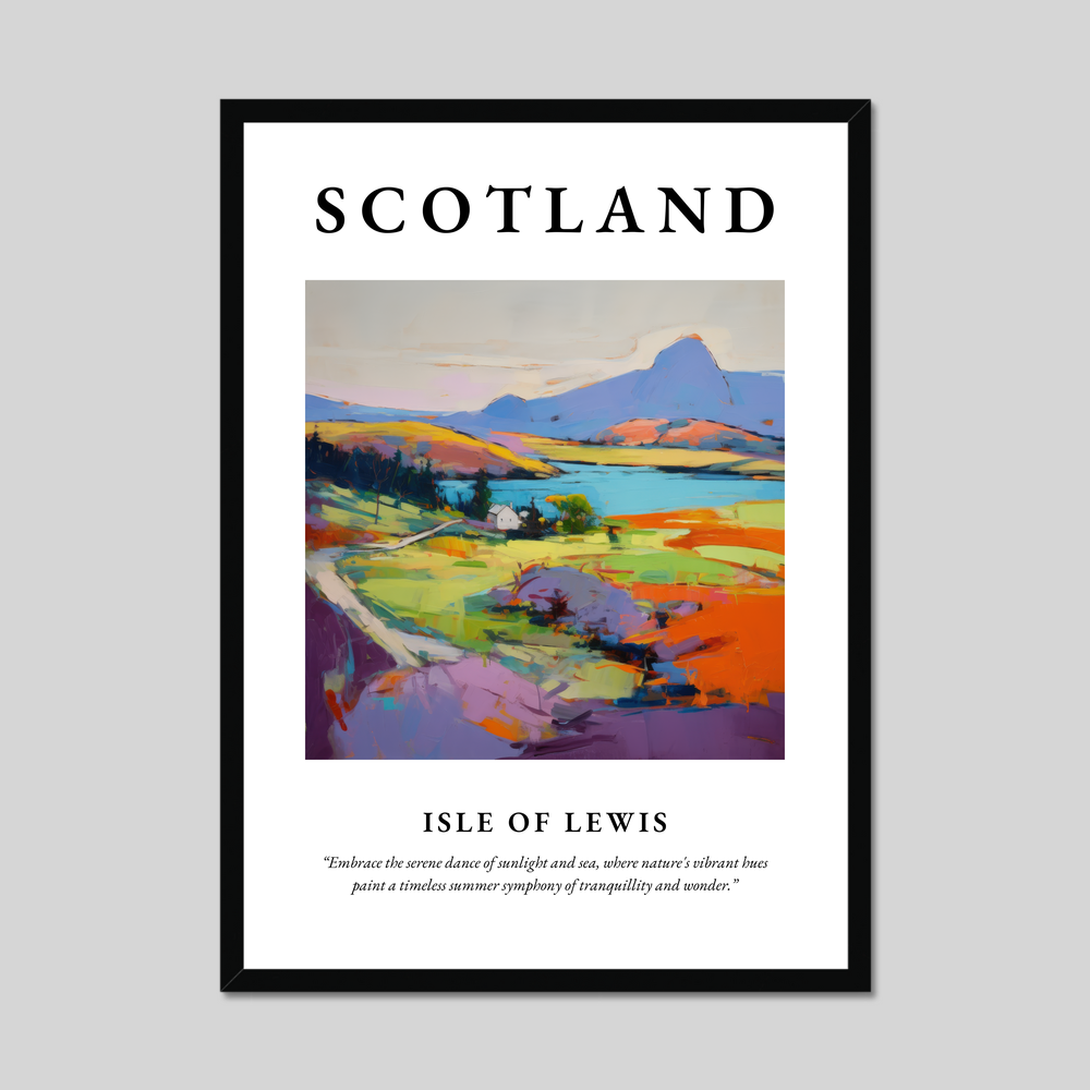 Poster of Isle of Lewis, Scotland.