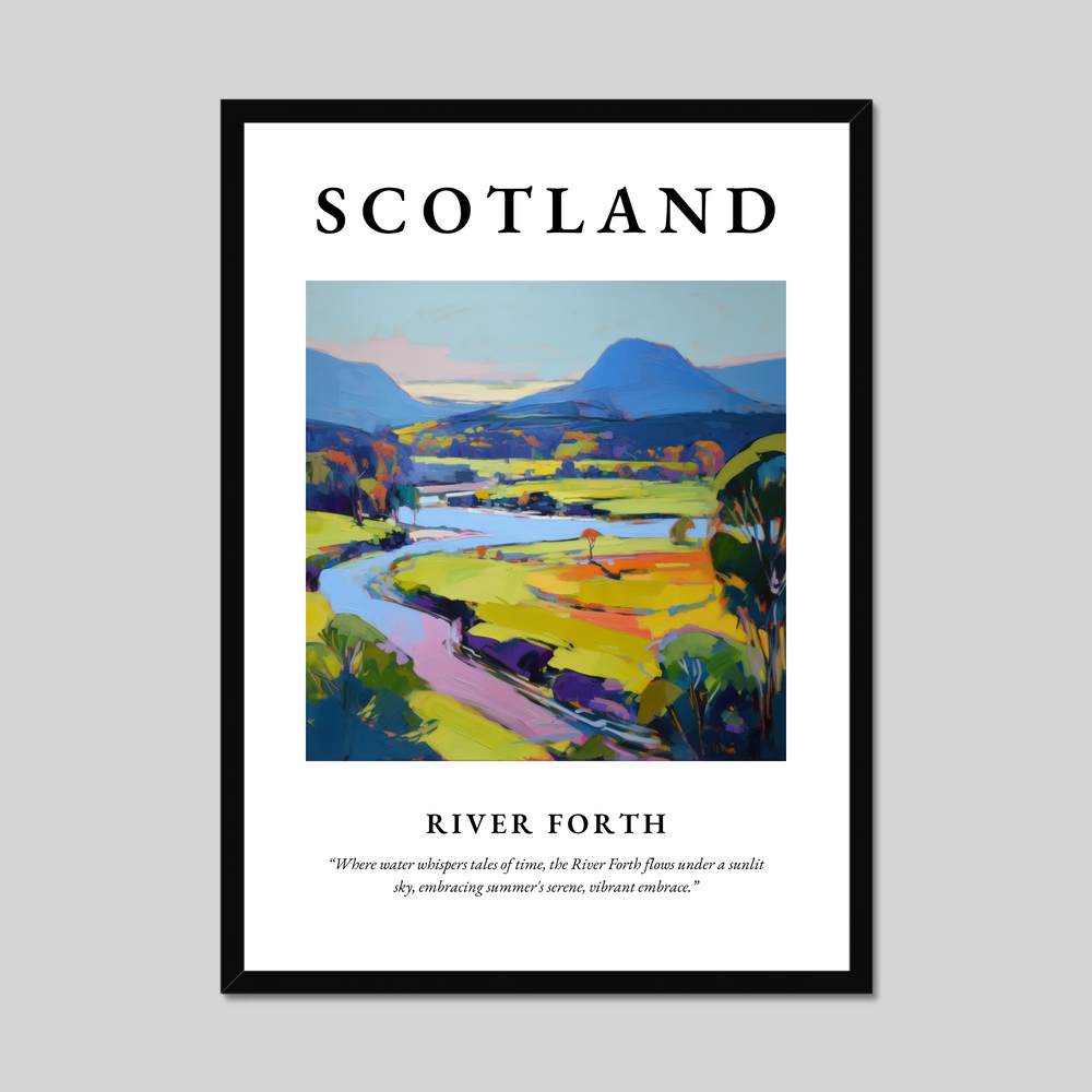 Poster of River Forth, Scotland.