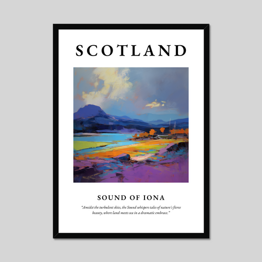 Poster of Sound of Iona, Scotland.