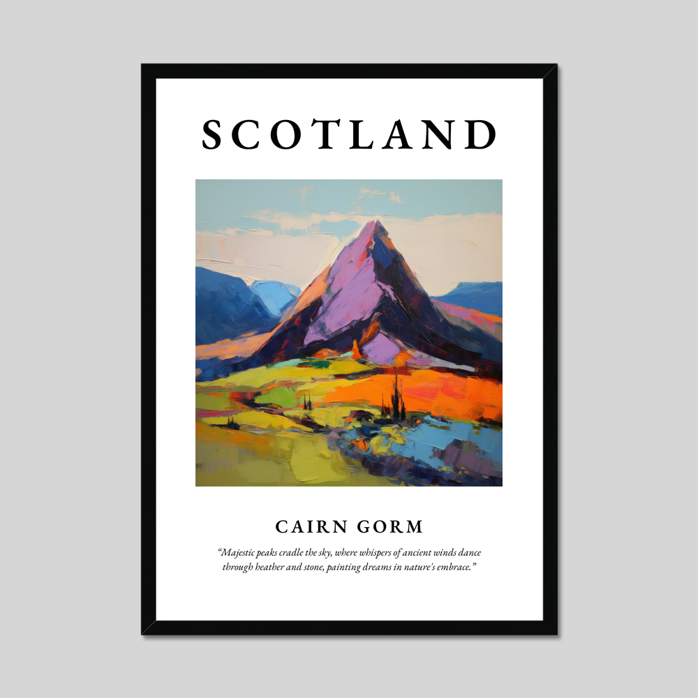 Poster of Cairn Gorm, Scotland.