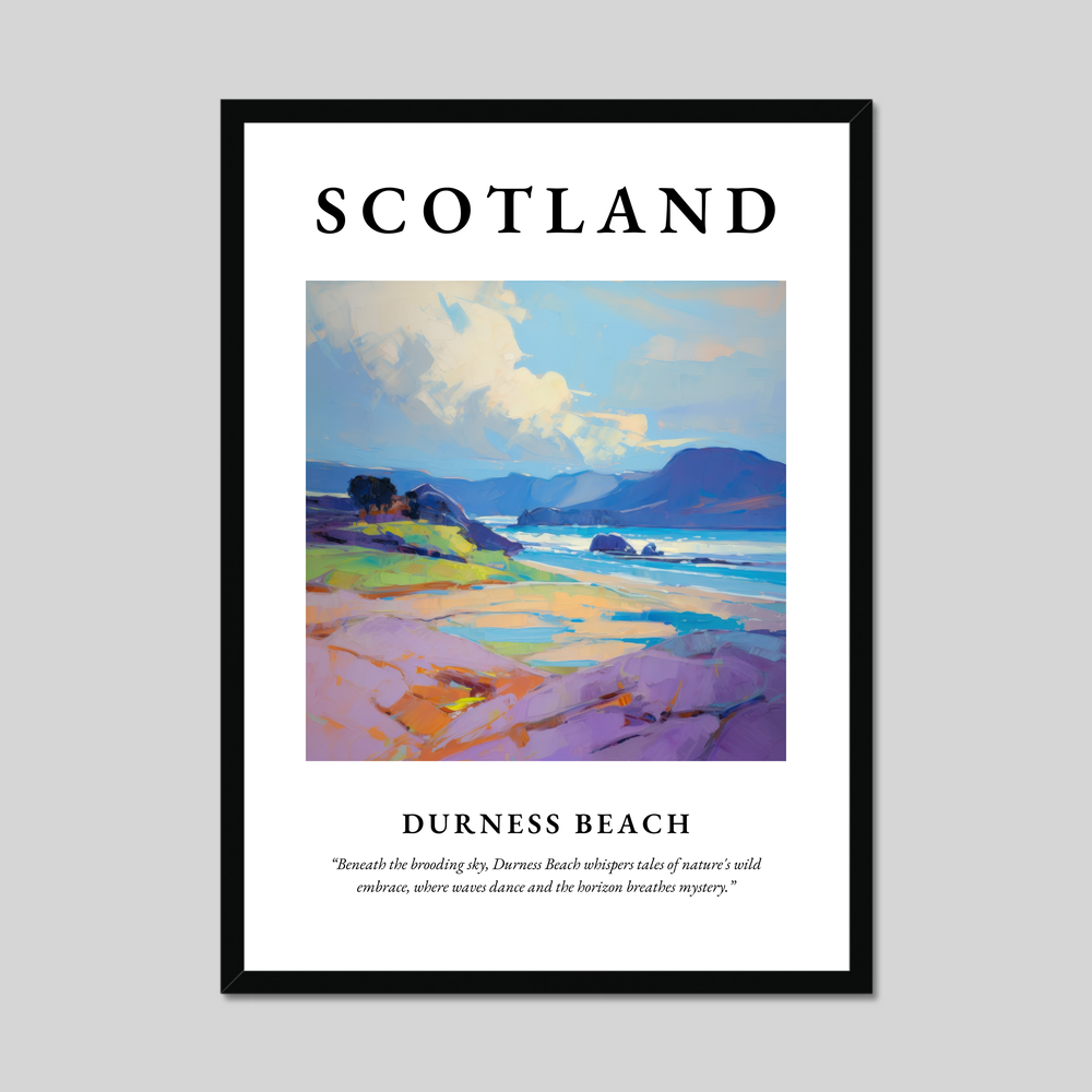 Poster of Durness Beach, Scotland.