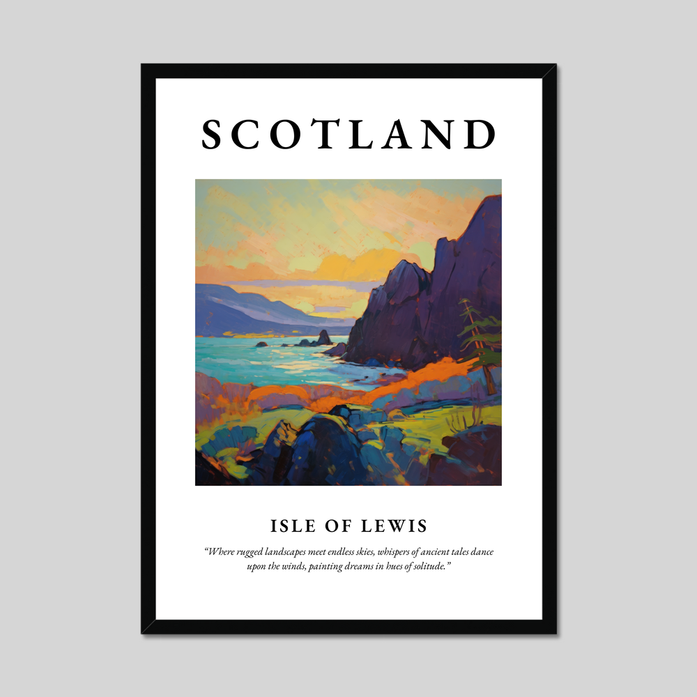 Poster of Isle of Lewis, Scotland.