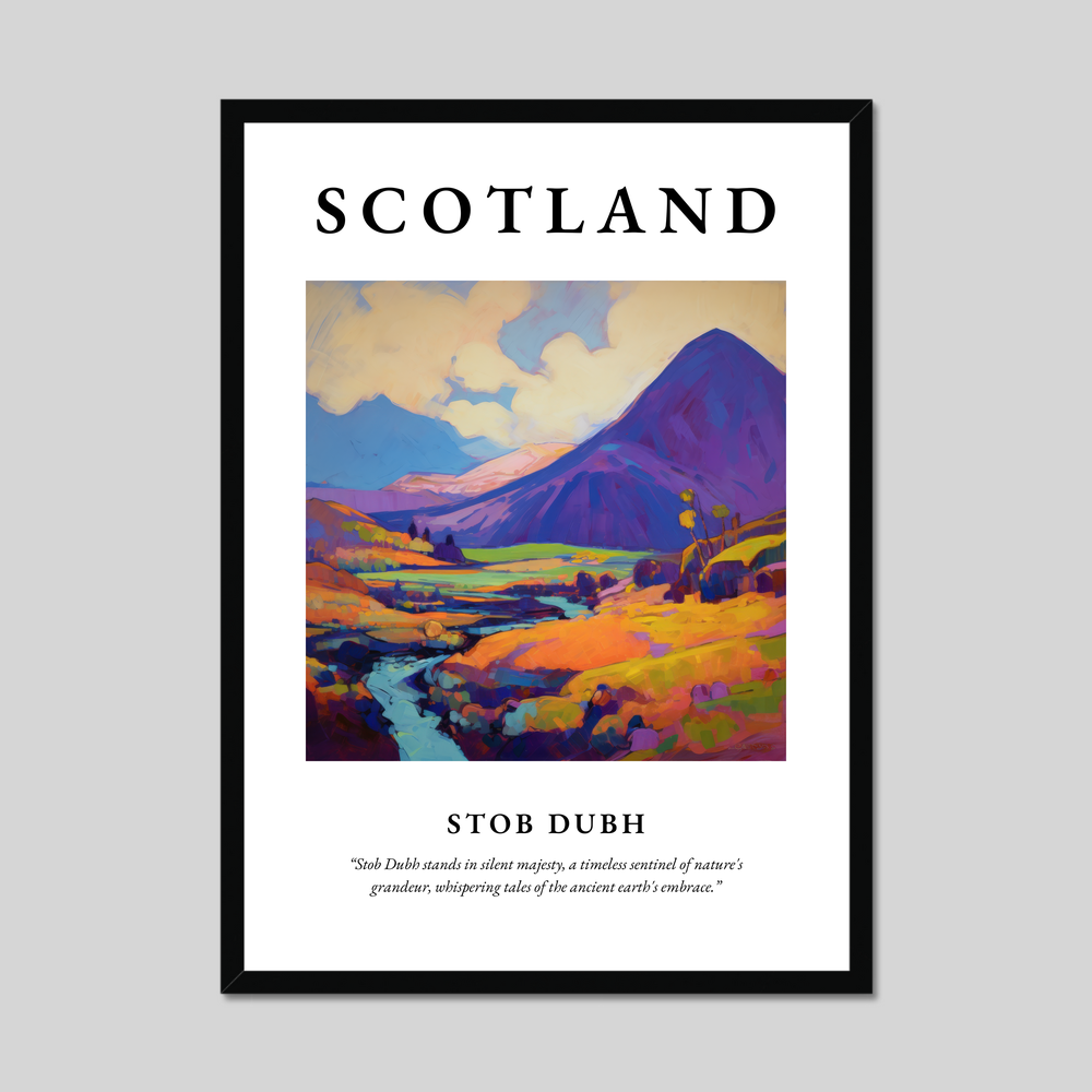 Poster of Stob Dubh, Scotland.