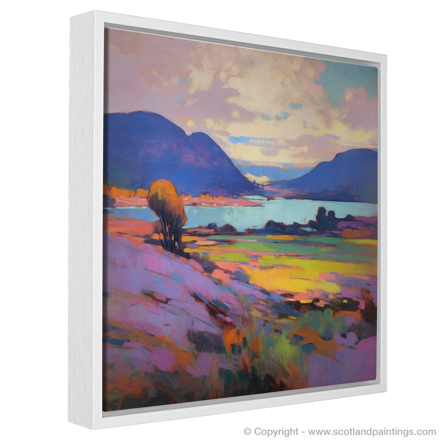 Highland Serenity: An Impressionist Ode to Loch Insh