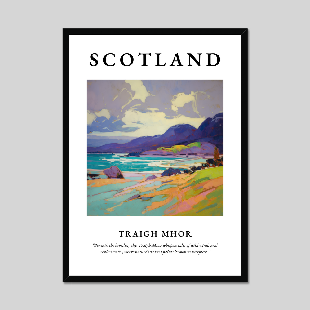 Poster of Traigh Mhor, Scotland.