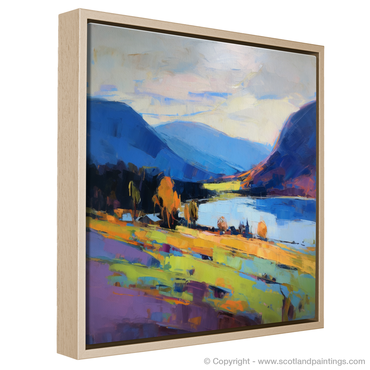 Highland Embrace: An Expressionist Ode to Loch Earn