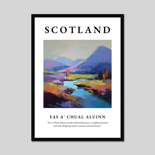 Poster of Eas a' Chual Aluinn, Scotland.