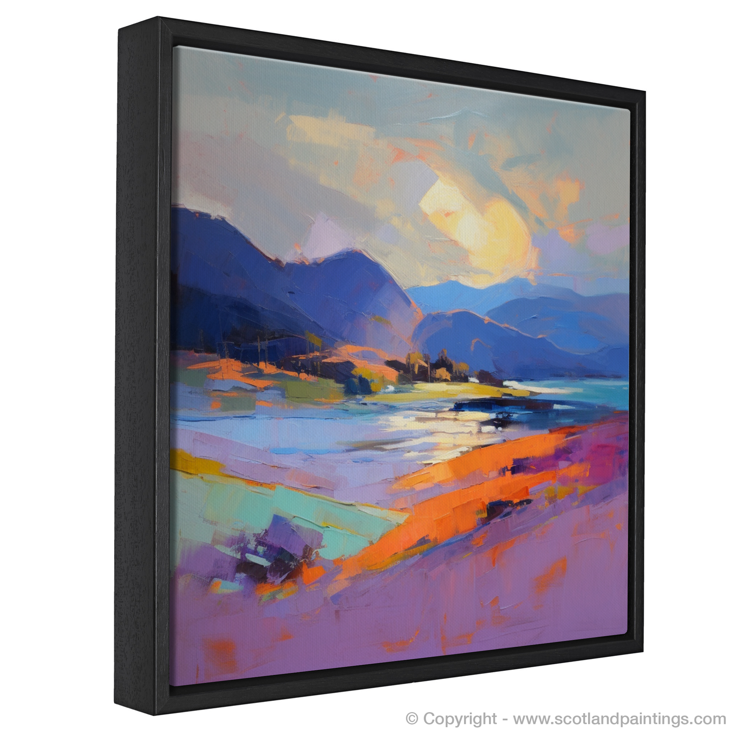 Durness Beach Sunset: An Expressionist Ode to Scottish Shores