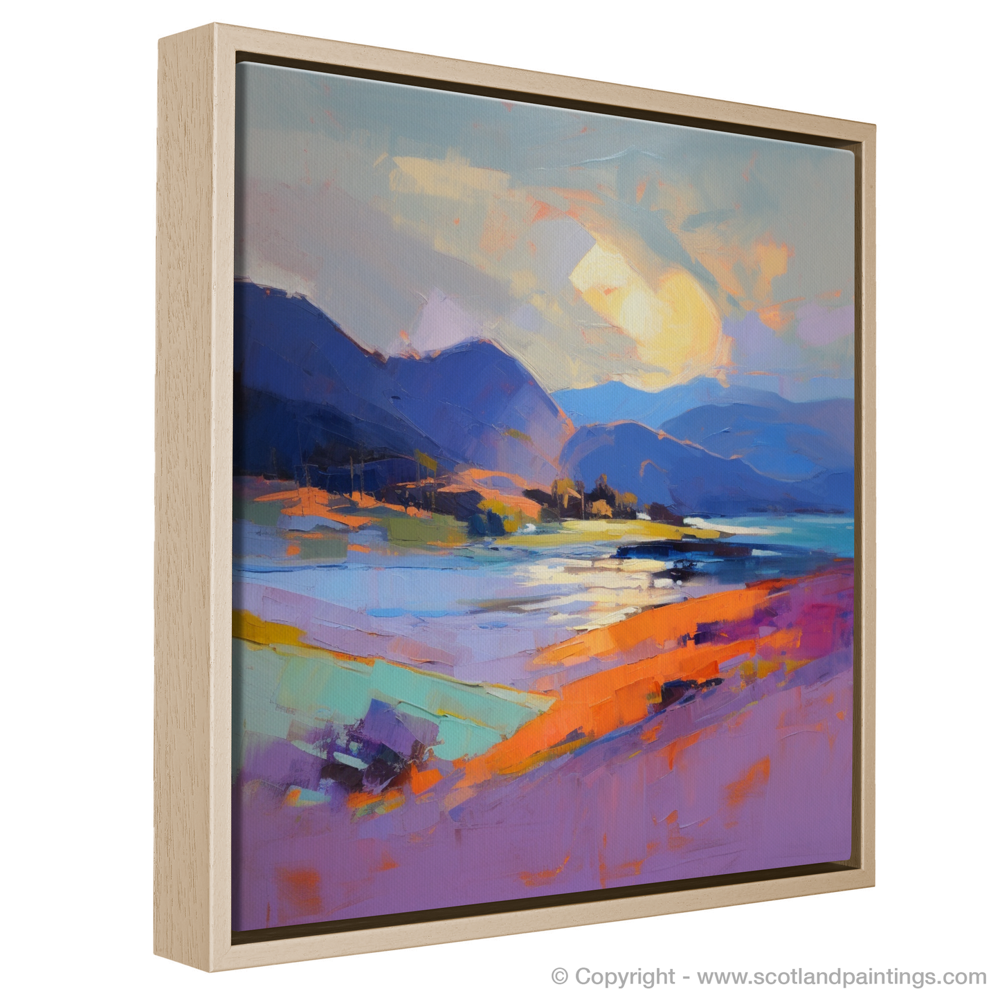 Durness Beach Sunset: An Expressionist Ode to Scottish Shores