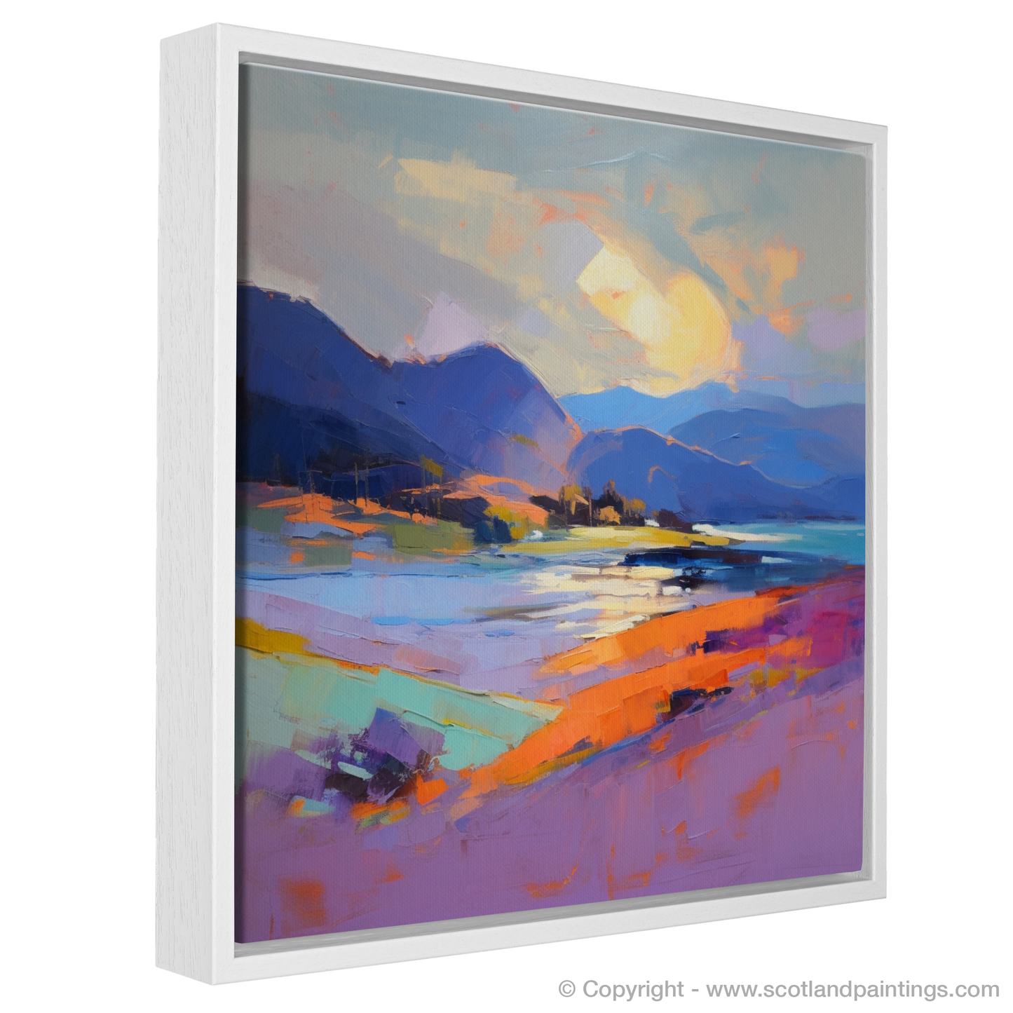 Durness Beach Sunset: An Expressionist Ode to Scottish Shores