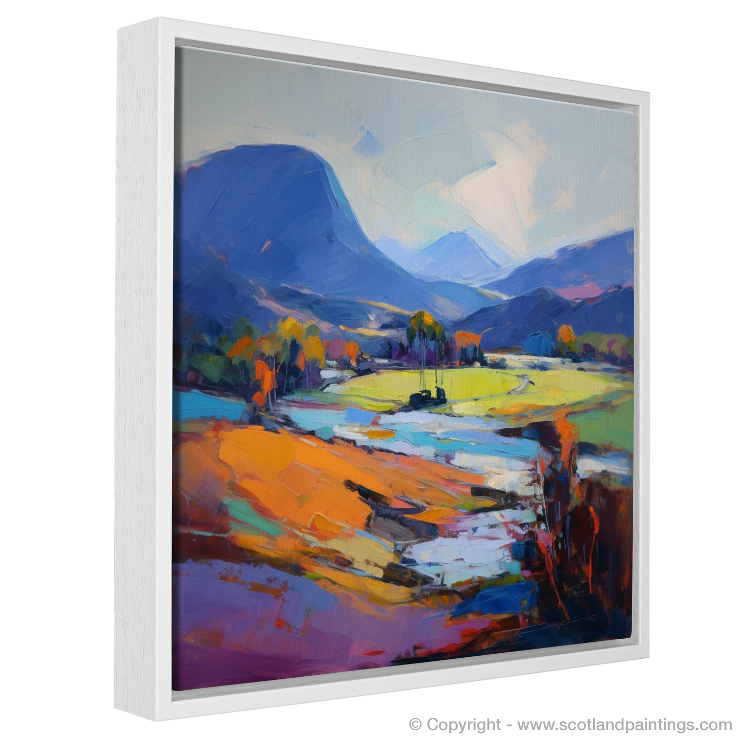 Highland River Rhapsody: An Expressionist Ode to River Spean