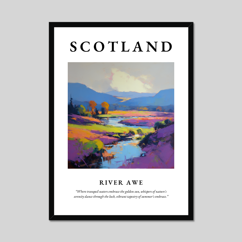 Poster of River Awe, Scotland.