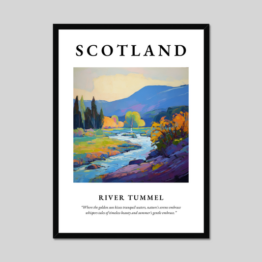 Poster of River Tummel, Scotland.