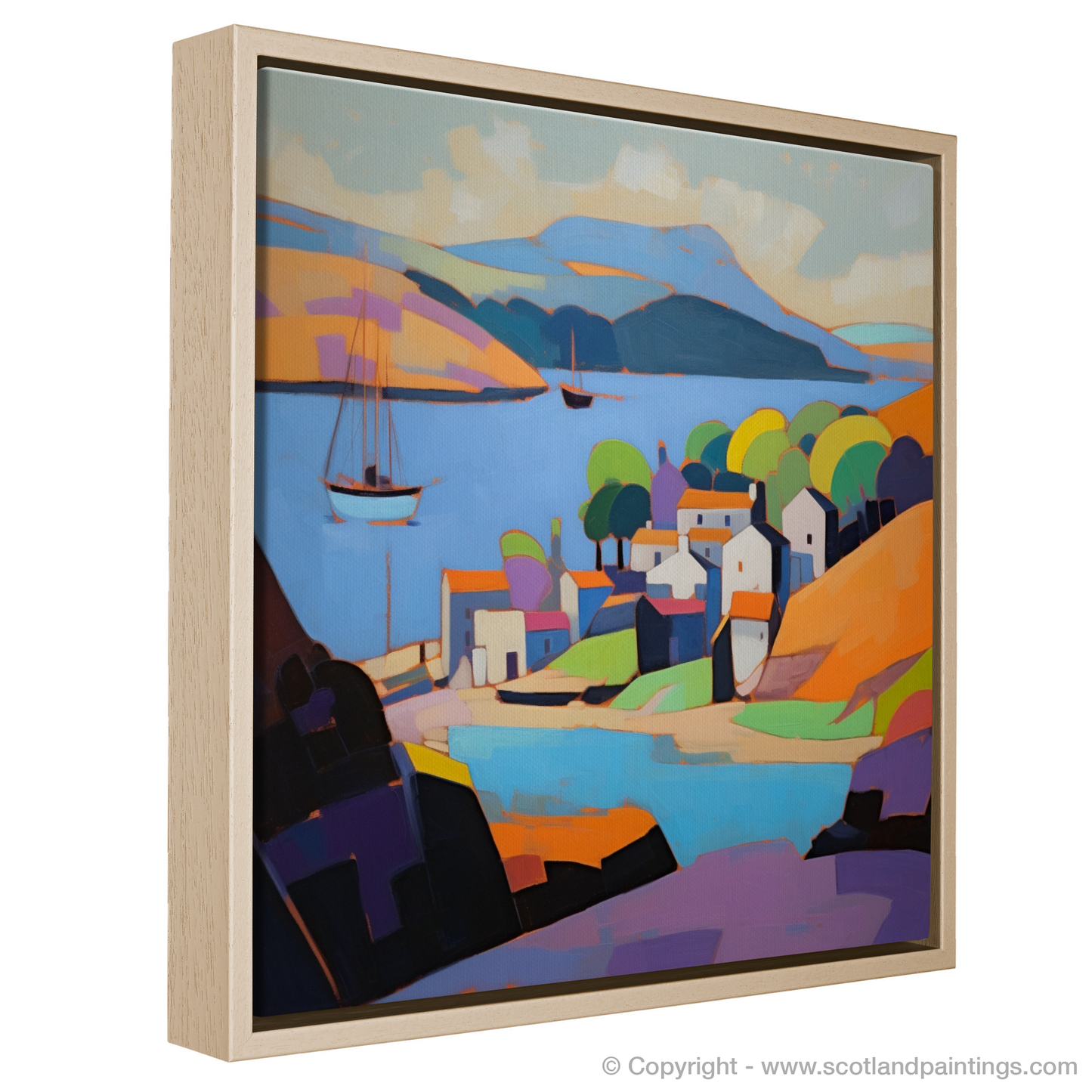 Cubist Charlestown: A Scottish Harbour Reimagined