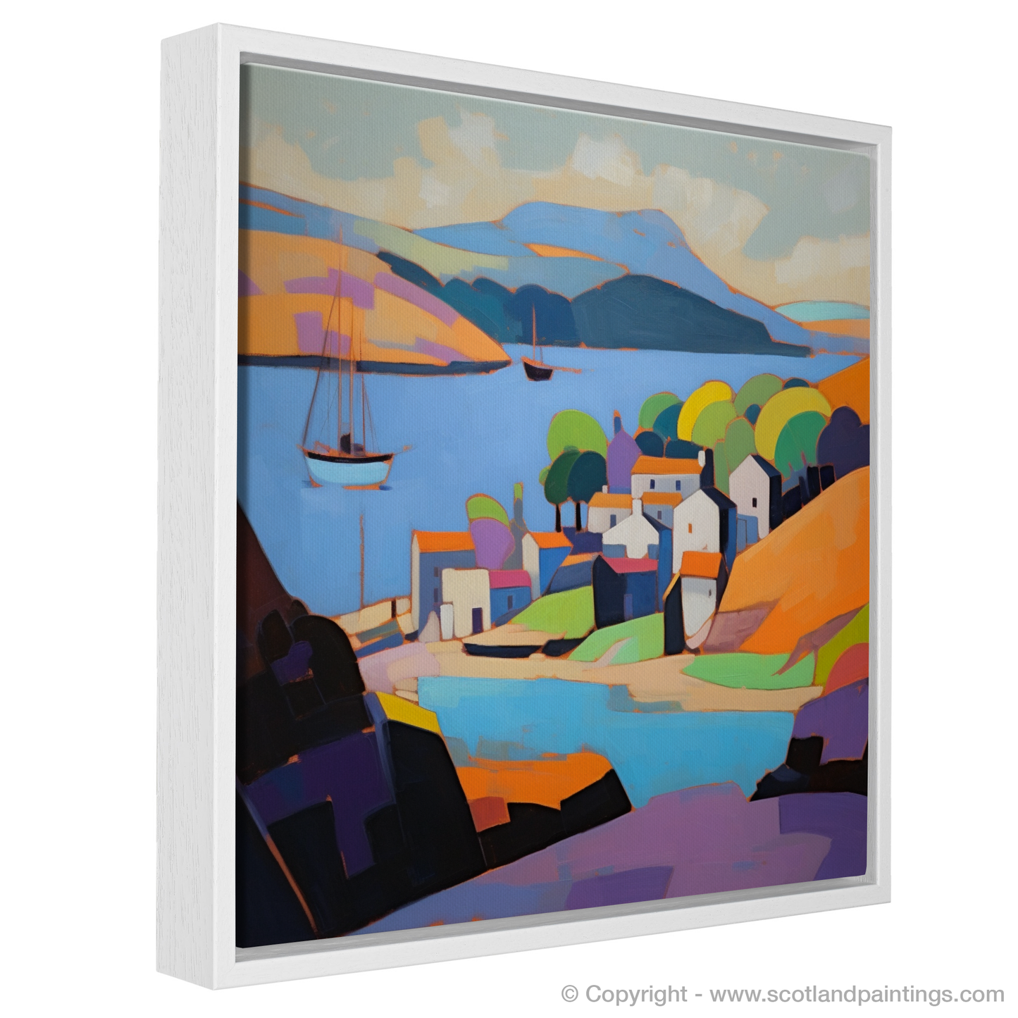 Cubist Charlestown: A Scottish Harbour Reimagined