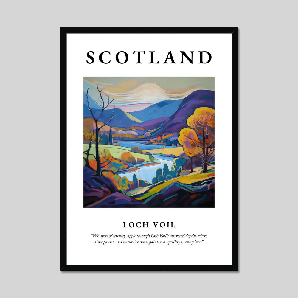 Poster of Loch Voil, Scotland.